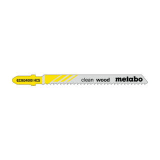 METABO list ubodne pile HCS 74x1,50x2,5 mm Clean Wood, 5 kom