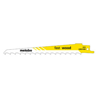 METABO list sabljaste pile HCS 150x1,25 mm Fast Wood, 5 kom
