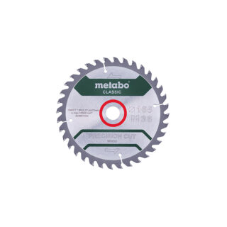 METABO list kružne pile 165x20 mm, 36Z, Precision Cut Wood