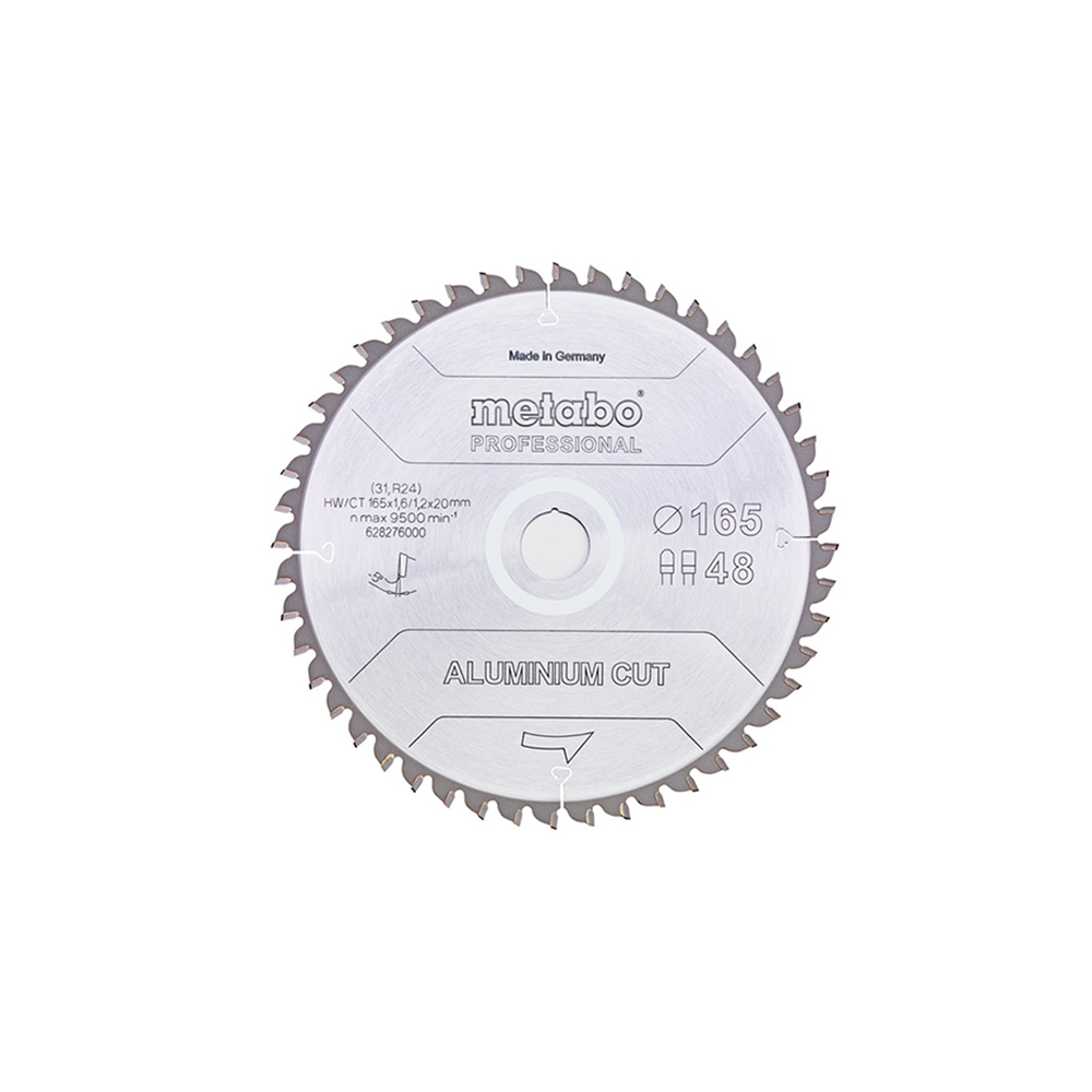 METABO list kružne pile 160x20 mm, 48Z, Aluminium Cut