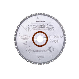 METABO list kružne pile 254x30 mm, 66Z, Laminate Cut