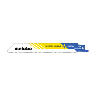 METABO list sabljaste pile BiM 150x0,90 mm Flexible Wood+Metal, 2 kom