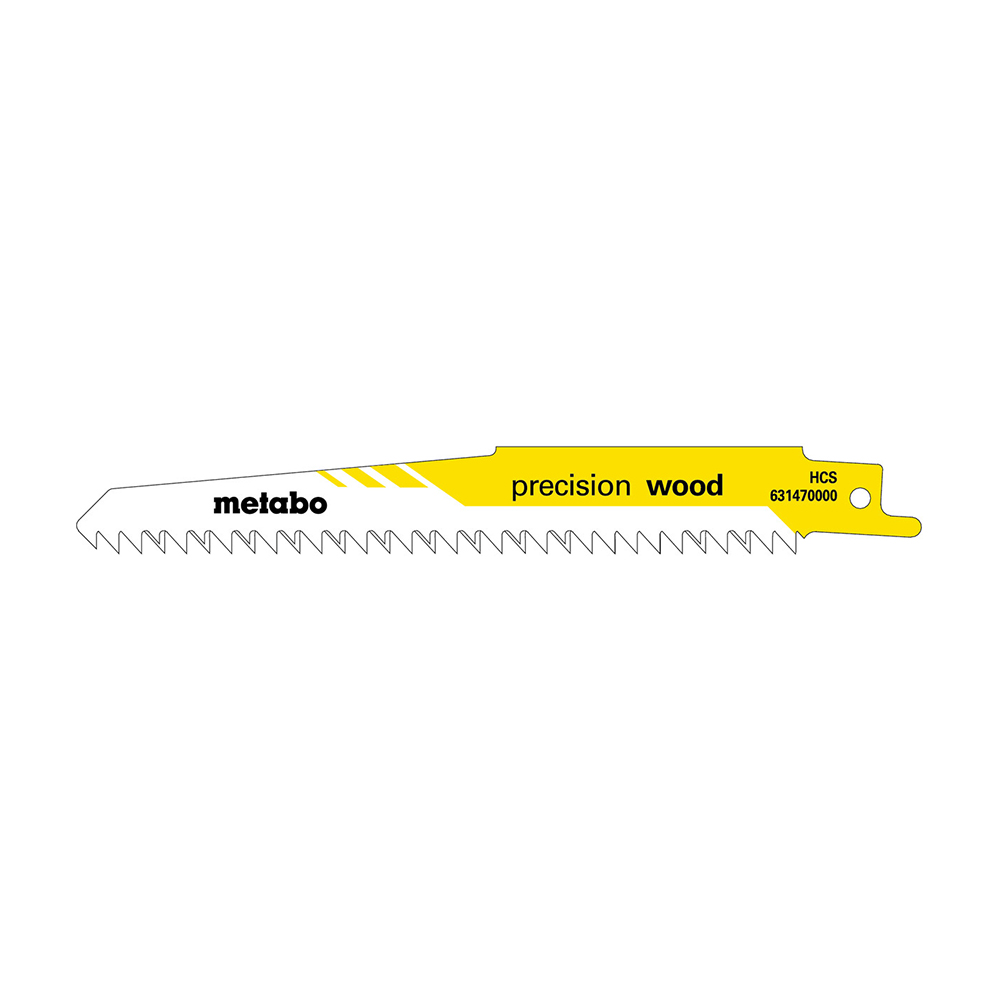 METABO list sabljaste pile HCS 150x1,25 mm Precision Wood, 2 kom