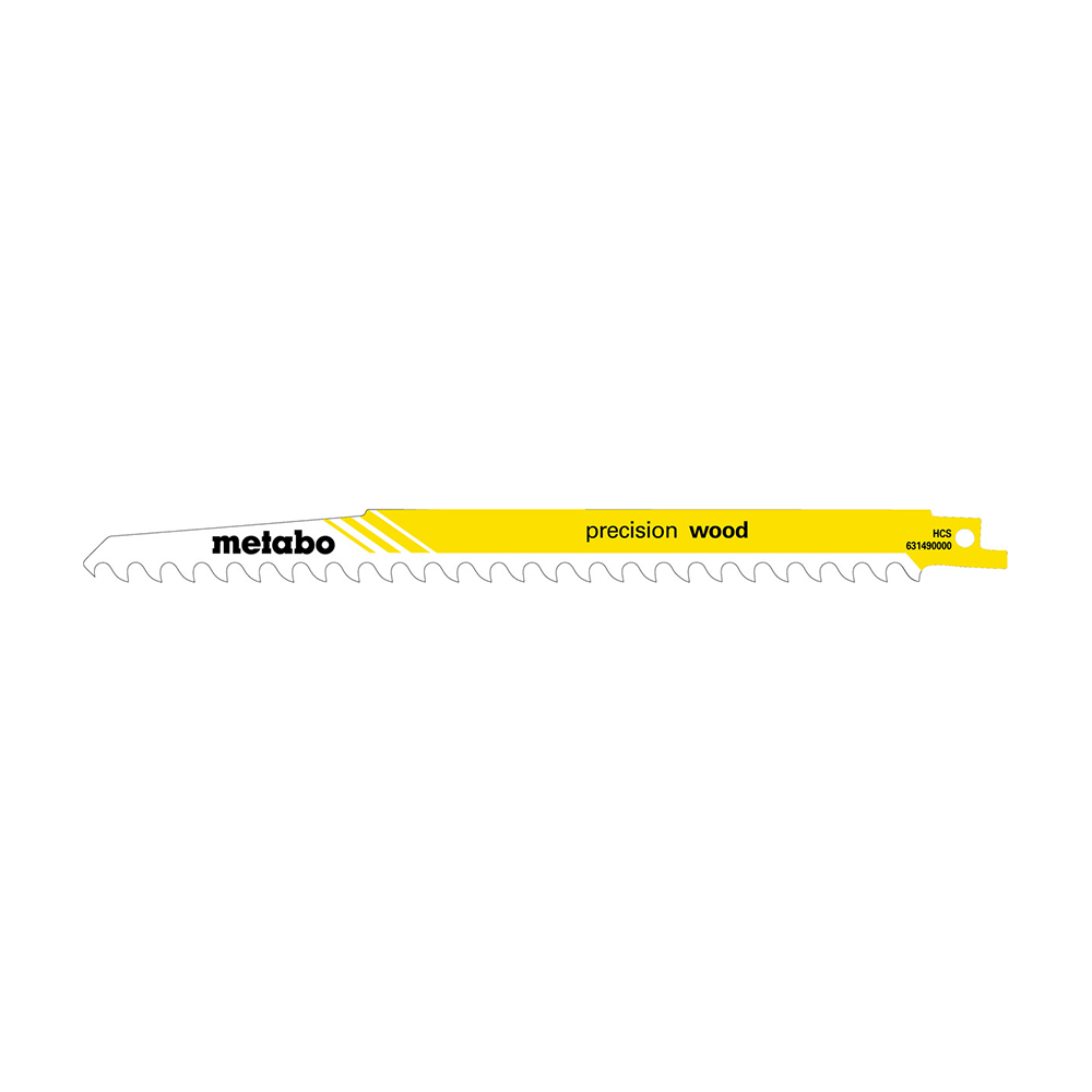 METABO list sabljaste pile HCS 240x1,50 mm Precision Wood, 5 kom