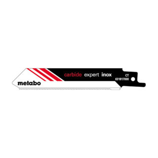 METABO list sabljaste pile Karbid 115x1,25 mm Expert Inox, 2 kom