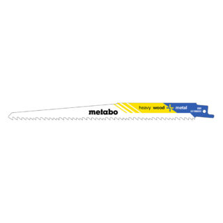 METABO list sabljaste pile BiM 225x1,25 mm Heavy Wood+Metal, 5 kom