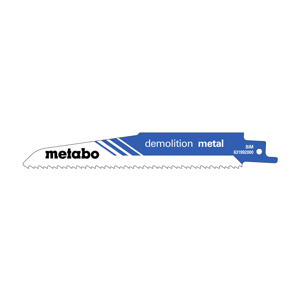 METABO list sabljaste pile BiM 150x1,60 mm Demolition Metal, 5 kom
