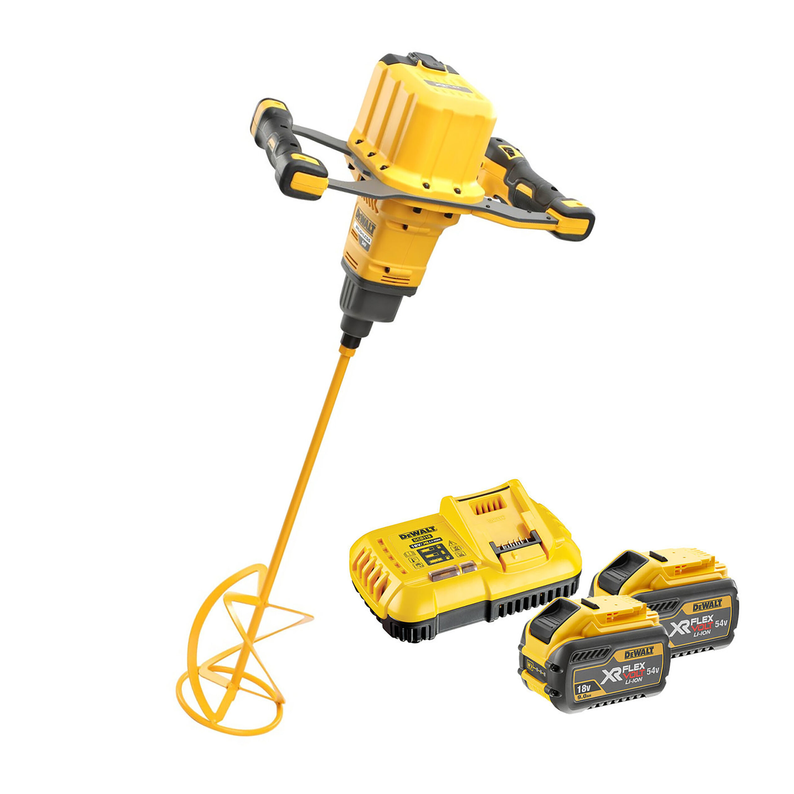 DEWALT mješalica DCD240X2-QW XR FLEXVOLT 2xAku 18/54V 9,0Ah
