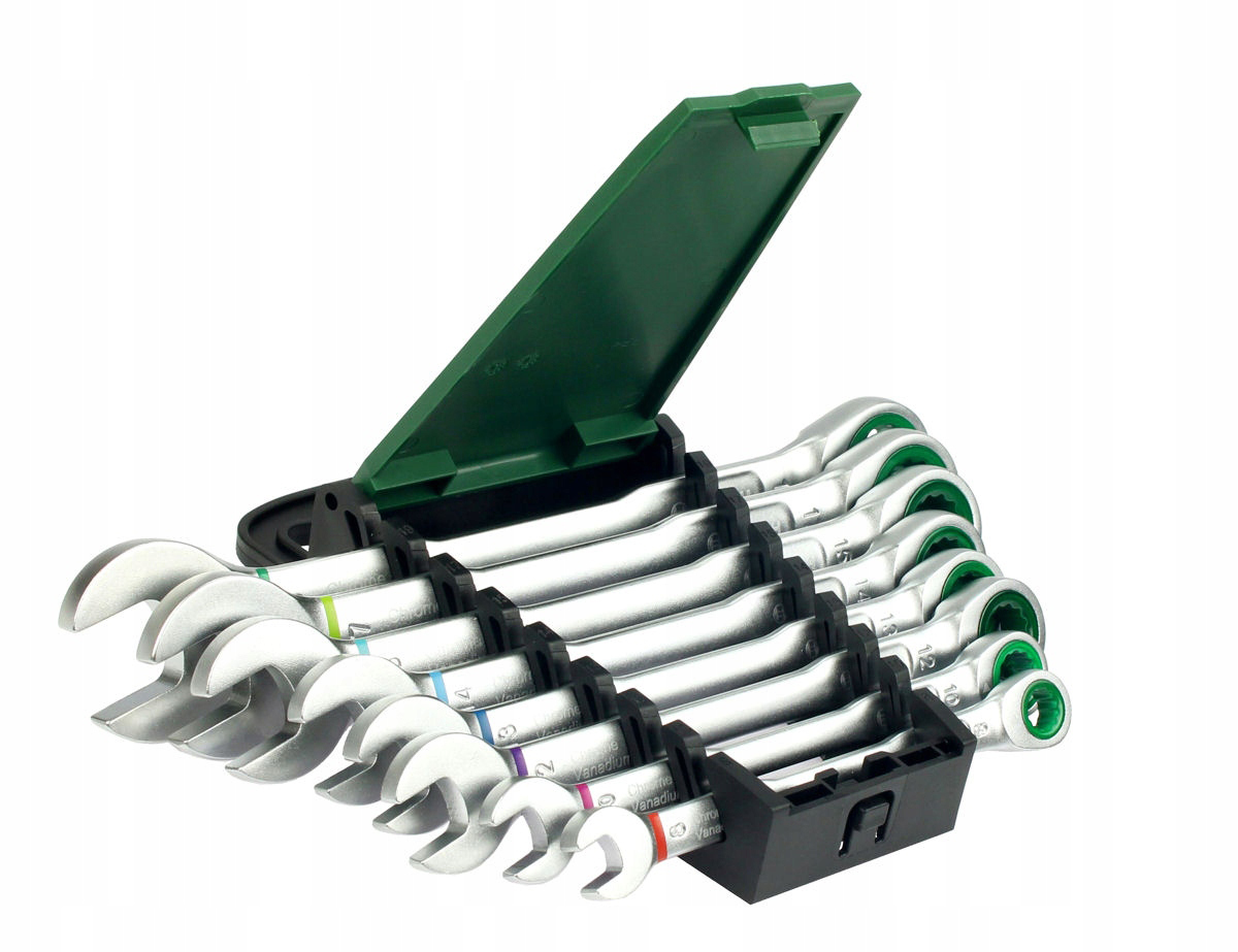 BOSCH set ključeva s račnom 8-19 mm 8-dijelni - Slika 2