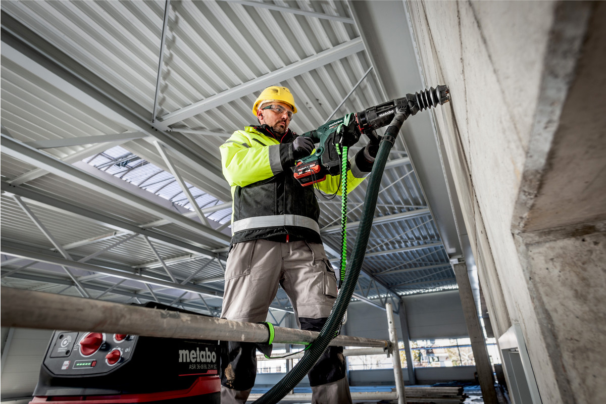 METABO aku bušaći čekić KHA 18 LTX BL 40 18V bez baterije kovčeg - Slika 3