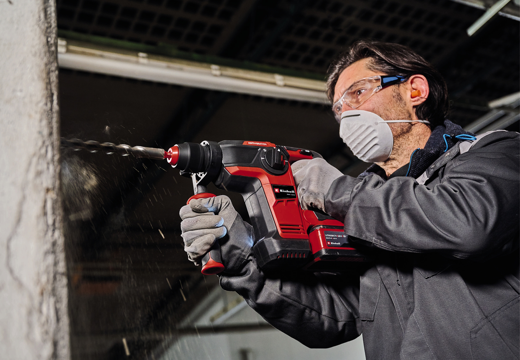 EINHELL PROFESSIONAL aku čekić bušilica HEROCCO 18/26 BL PXC 18V bez baterije - Slika 8