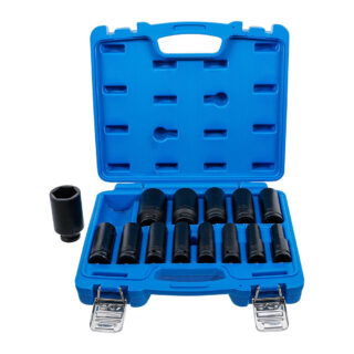 BGS set nasadnih udarnih ključeva dugih 10-32 mm 1/2" 14 dj. pro+ 5207