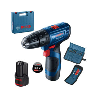BOSCH aku udarna bušilica-izvijač GSB 120-Li 2xAku 12V 2,0Ah + 23 dj. set pribora