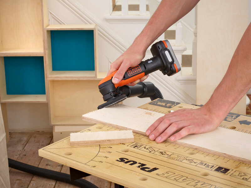 BLACK&DECKER aku trokutasta brusilica BDCDS12S1-QW 12V 1,5Ah - Slika 2