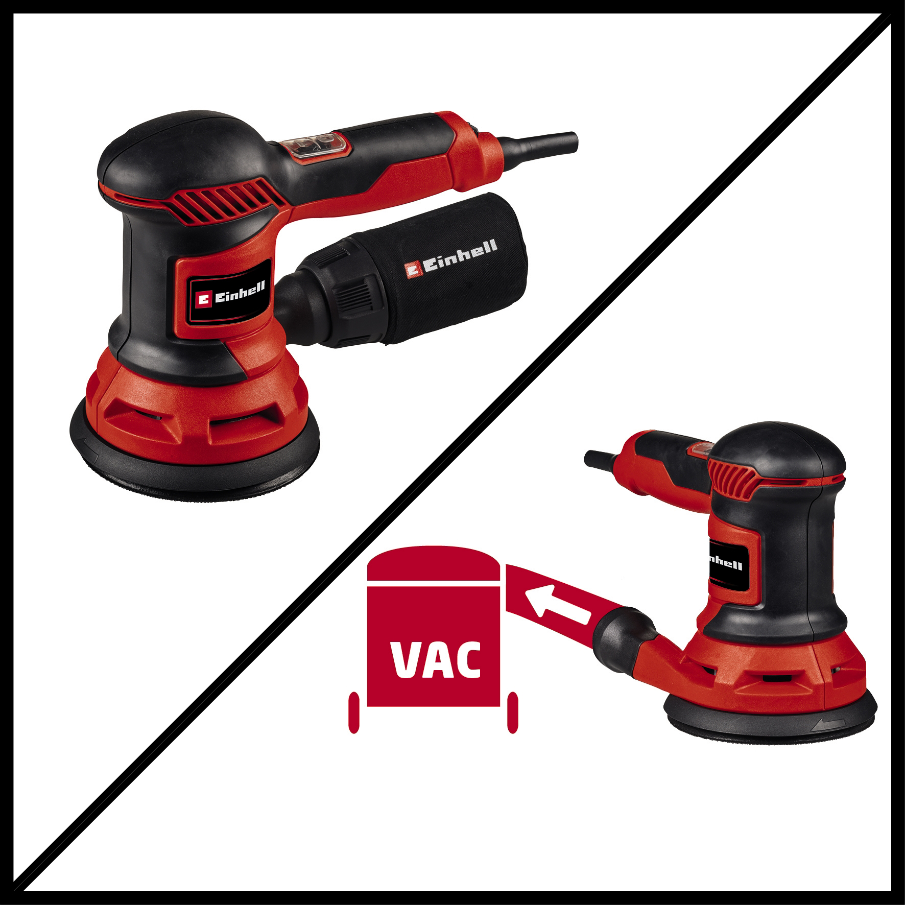 EINHELL ekscentrična brusilica TC-RS 425 E - Slika 6