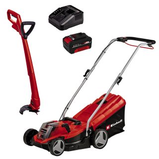 EINHELL aku kosilica za travu + aku trimer GE-CM 18/33-2 Li Set PXC 18V 4,0Ah - OŠTEĆENA AMBALAŽA