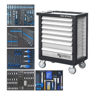SW STAHL radionička kolica sa alatom 7 ladica 347 dj. Z3705-SWT