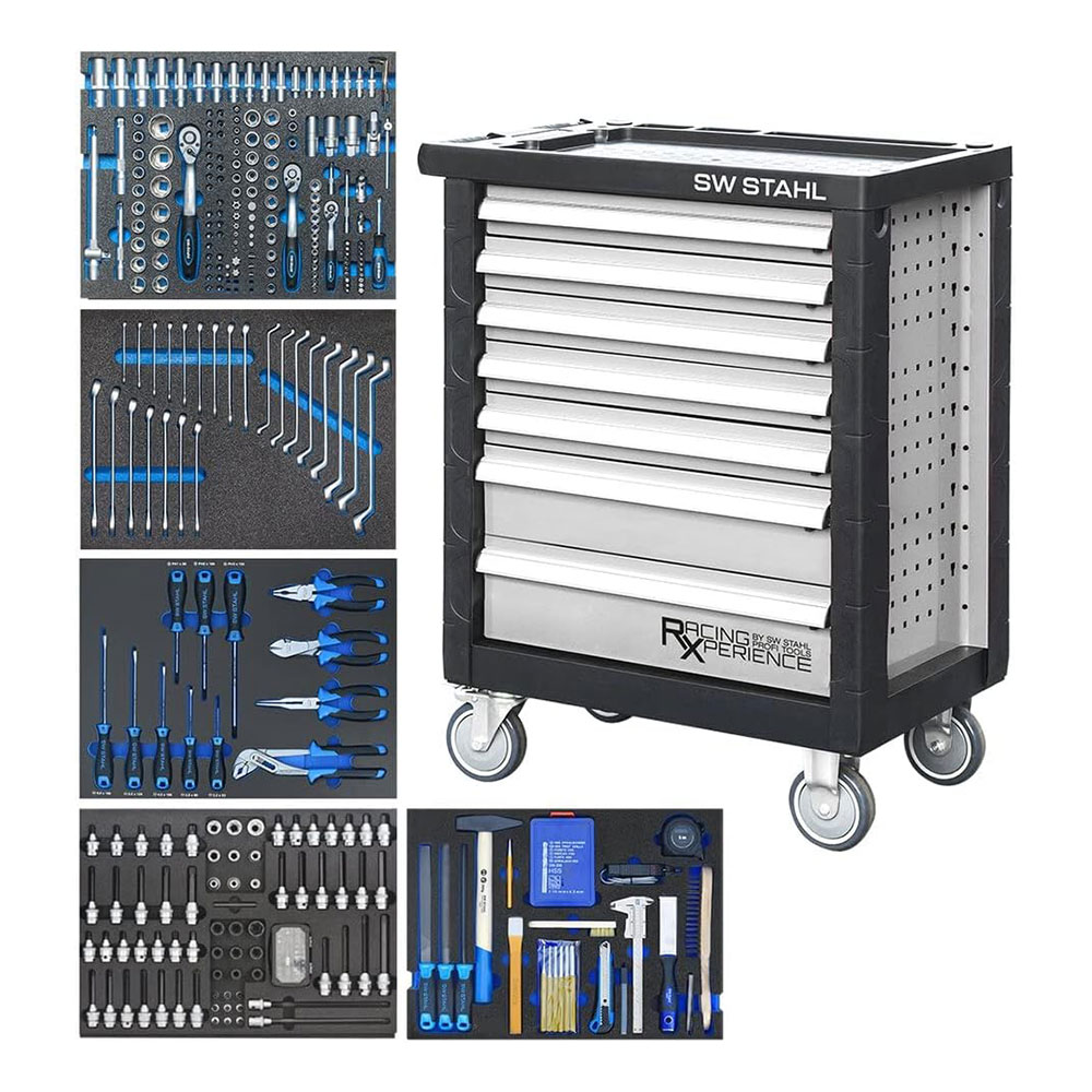 SW STAHL radionička kolica sa alatom 7 ladica 347 dj. Z3705-SWT