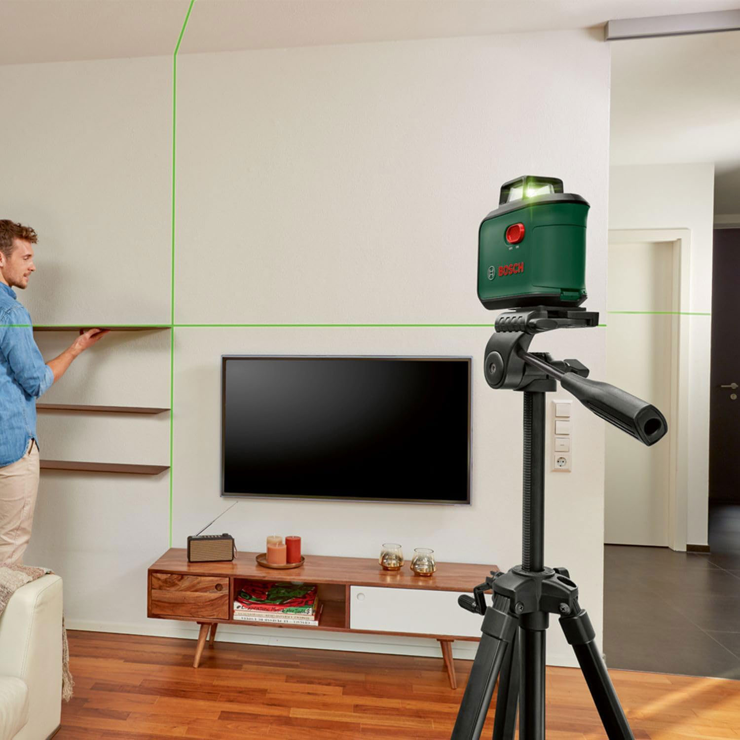 BOSCH laserski nivelir AdvancedLevel 360 Set + stativ - Slika 4