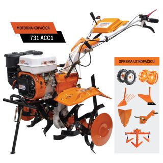 RURIS motorna kopačica 731ACC1 7,5 KS, 56-83cm