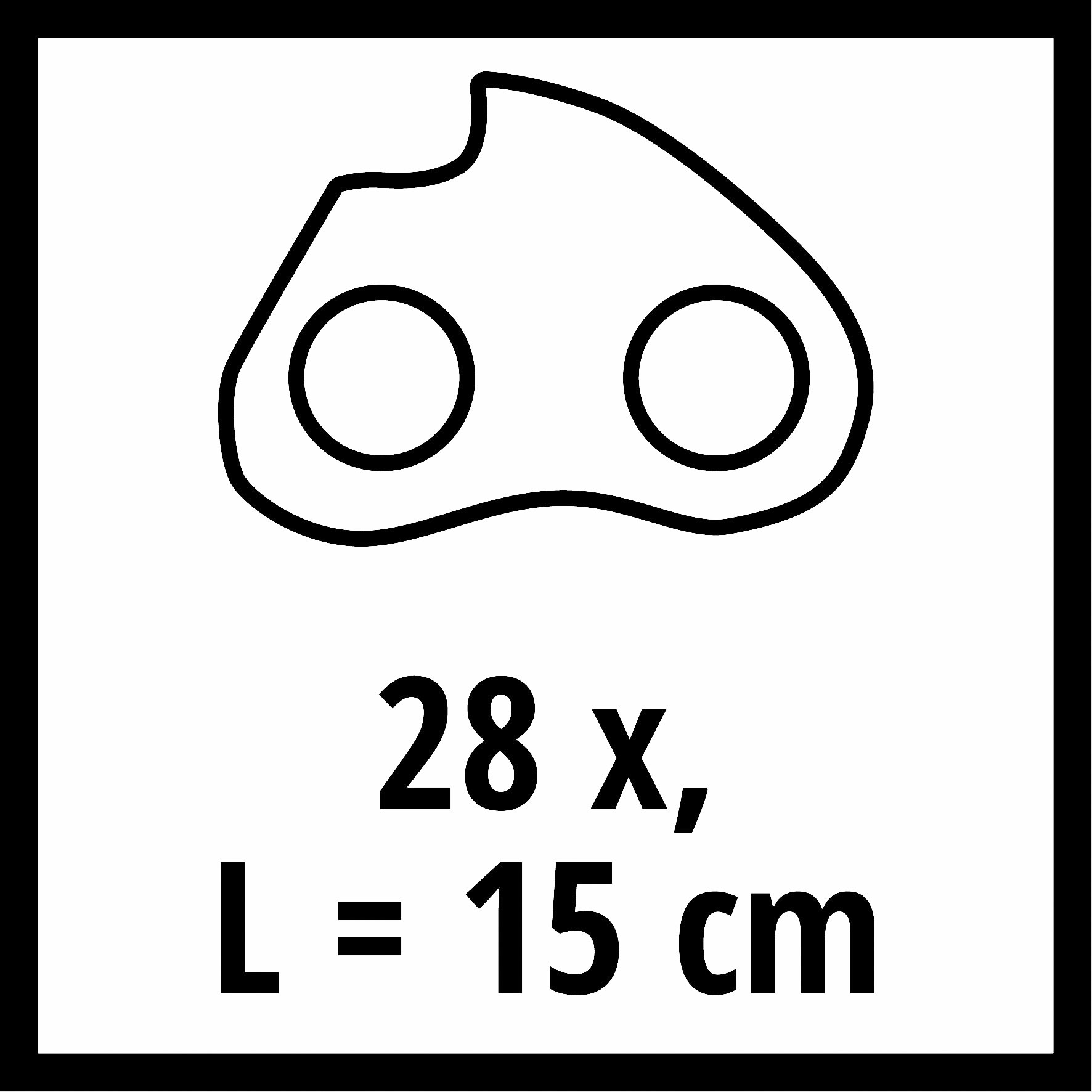 EINHELL lanac za lančanu pilu za GE-PS 18/15 Li BL - Slika 2