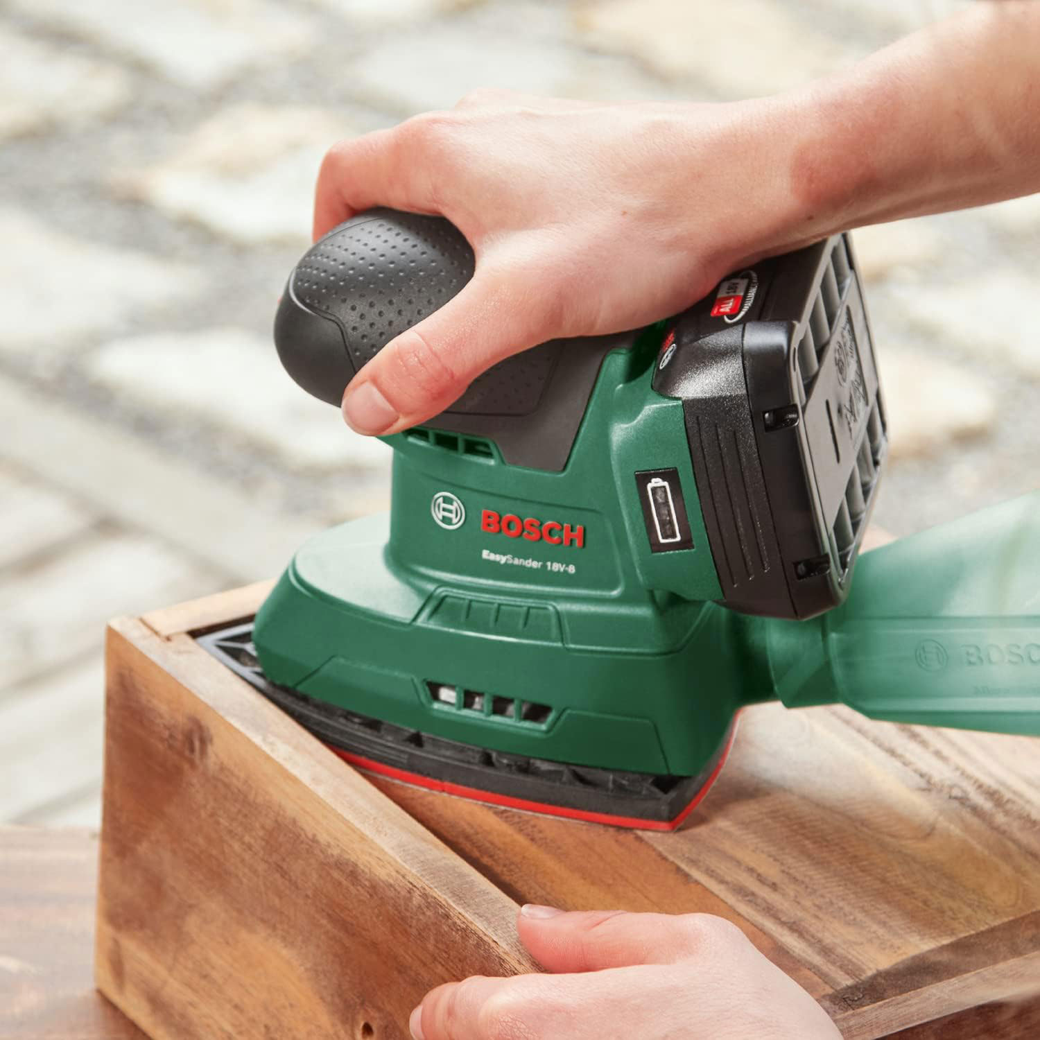 BOSCH aku multi brusilica EasySander 18V-8 18V bez baterije - Slika 3