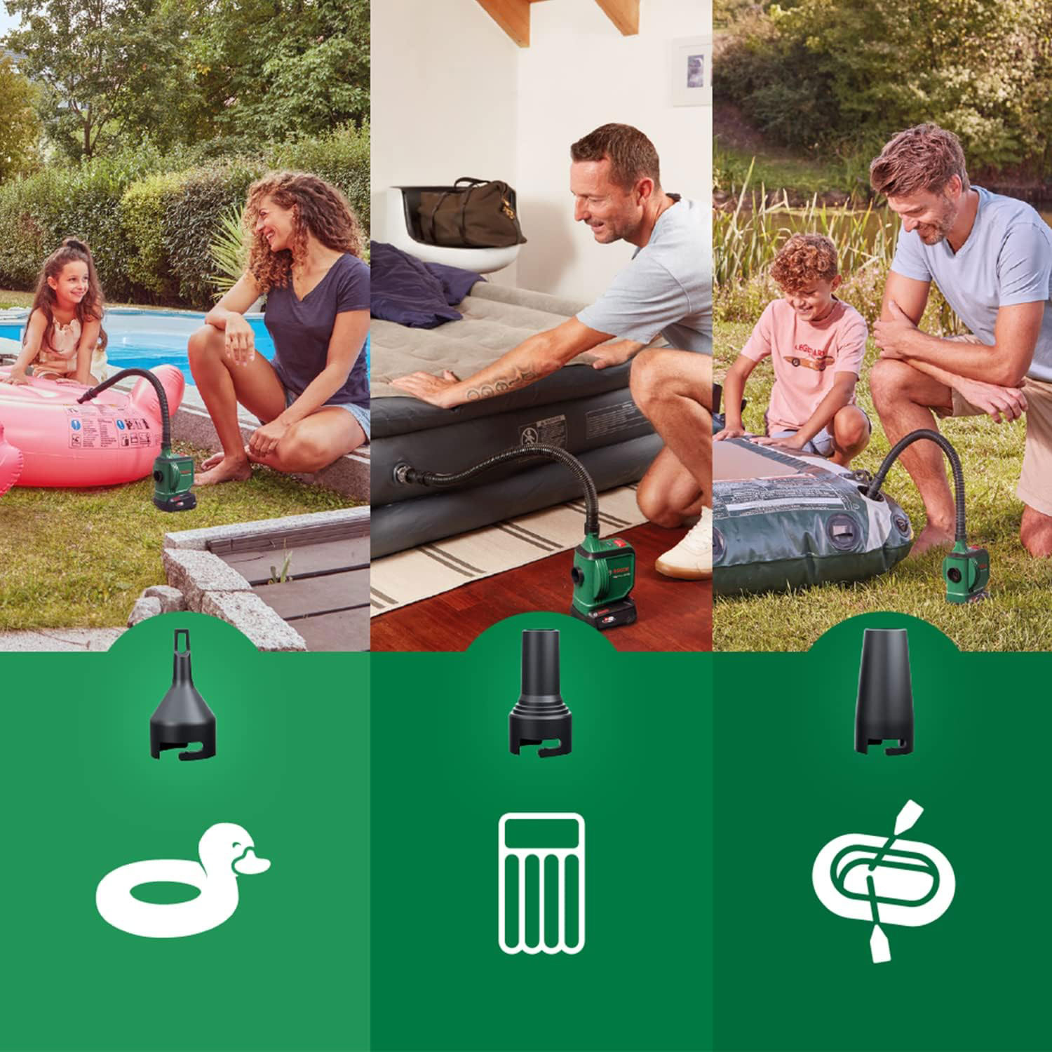BOSCH aku zračna pumpa EasyInflate 18V-500 18V bez baterije - Slika 3