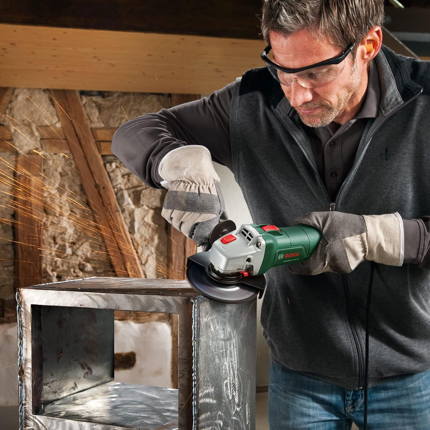BOSCH kutna brusilica UniversalGrind 750-115 115mm - Slika 4