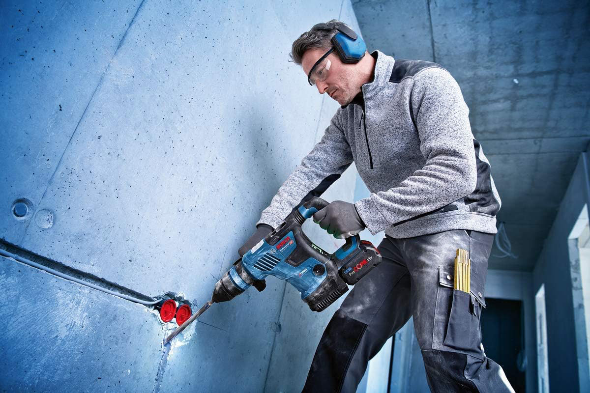 BOSCH aku bušaći čekić GBH 18V-34 CF 2xAku 18V 8,0Ah kovčeg - Slika 5
