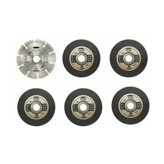 RYOBI set višenamjesnih reznih ploča RAK6AGD125, 125 mm 6-dijelni