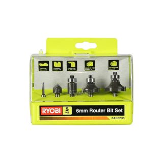 RYOBI set glodala RAKRBS5, 6 mm 5 kom