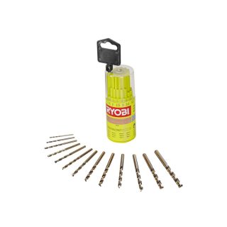 RYOBI set svrdala za metal i drvo RAK13HSS 1-6,5 mm, HSS, 13-dijelni