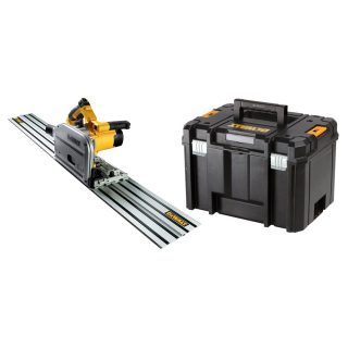 DEWALT kružna pila za uranjanje DWS520KTR-QS + vodilica 1,5m kovčeg