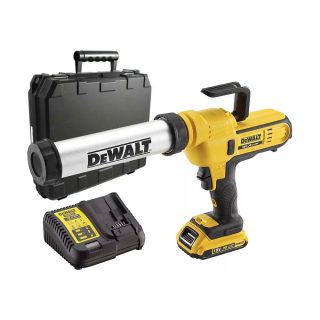 DEWALT aku pištolj za silikon DCE571D1-QW XR 18V 2,0Ah kovčeg