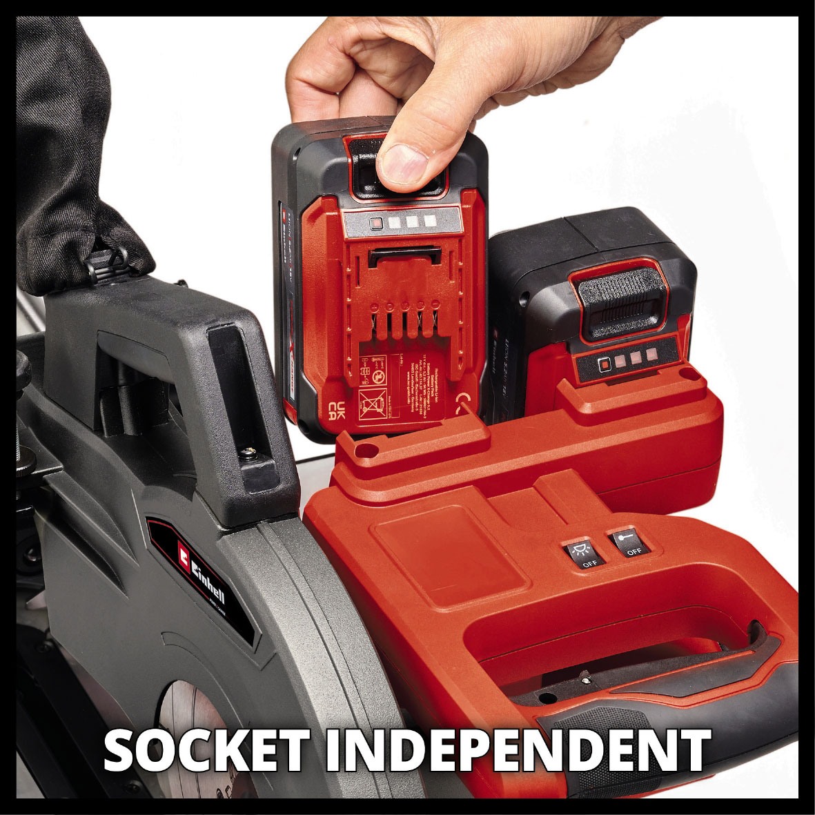 EINHELL aku potezno preklopna pila TE-SM 36/10 L Li PXC 18+18V bez baterije - Slika 2