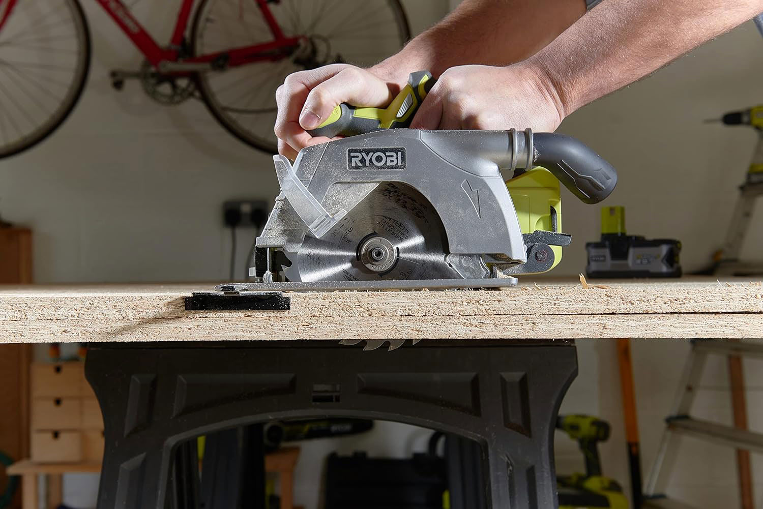 RYOBI aku kružna pila R18CS-0 18V bez baterije - Slika 2