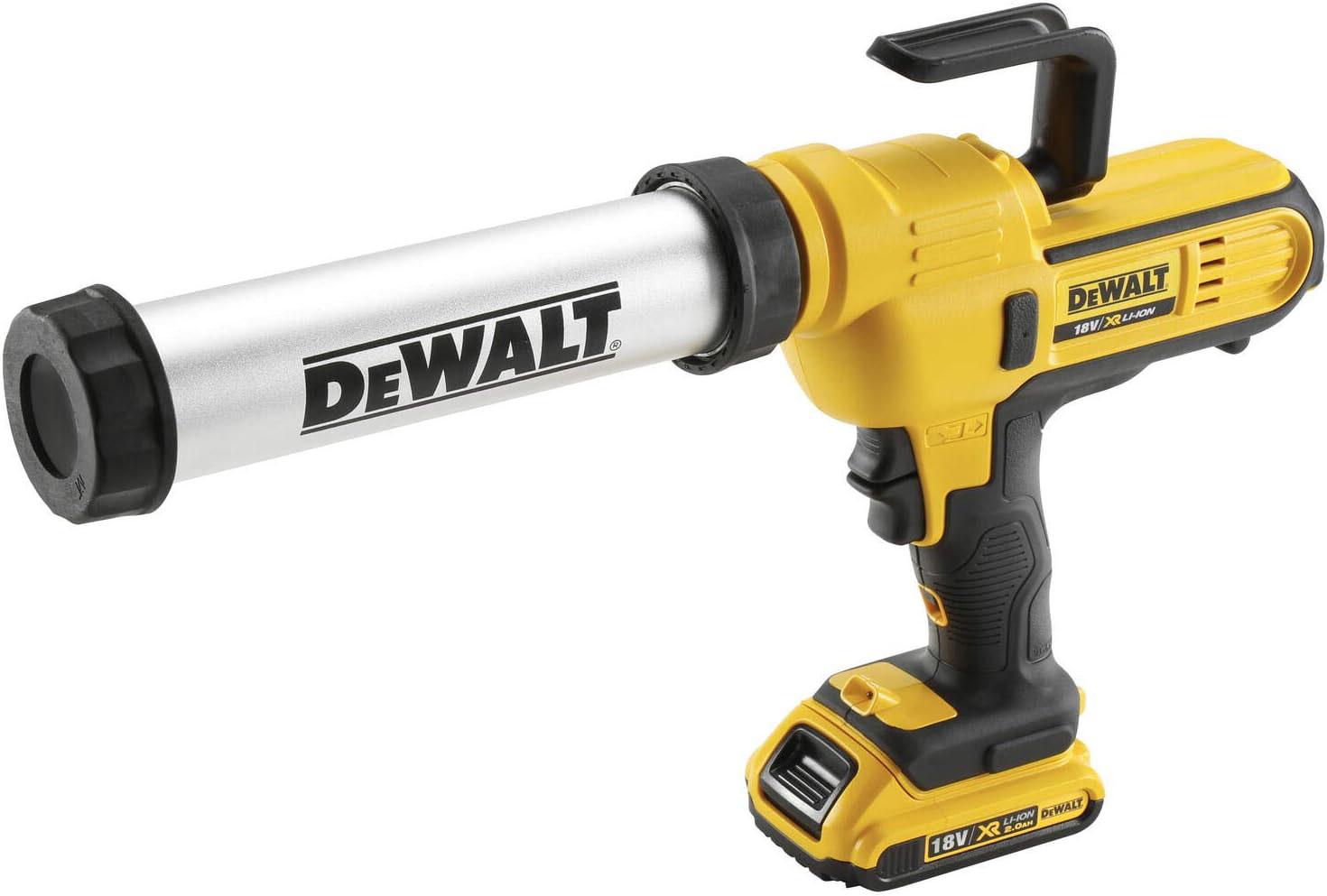 DEWALT aku pištolj za silikon DCE571D1-QW XR 18V 2,0Ah kovčeg - Slika 2