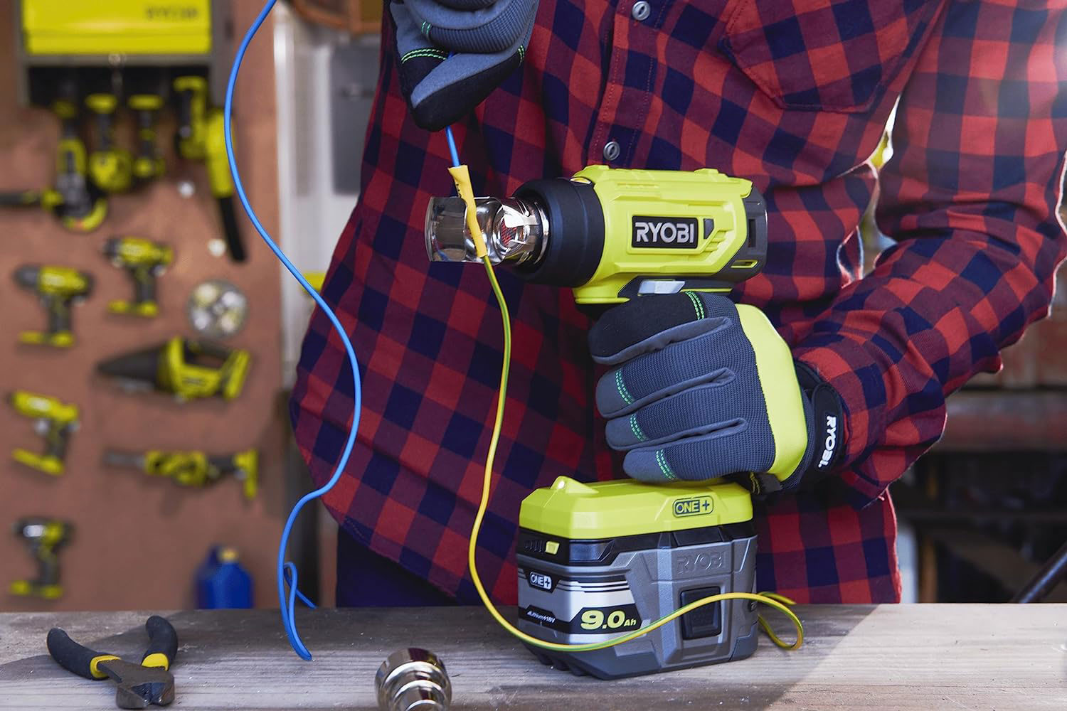 RYOBI aku fen za vrući zrak R18HG-0 18V bez baterije - Slika 3