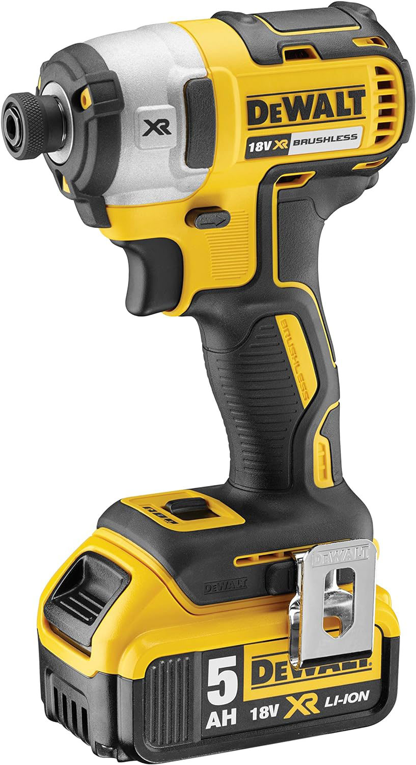 DEWALT aku set DCK422P3T-QW - aku bušaći čekić DCH273 + aku kutna brusilica DCG405N + aku udarna bušilica DCD796 + aku udarni odvijač DCF887 XR - Slika 3