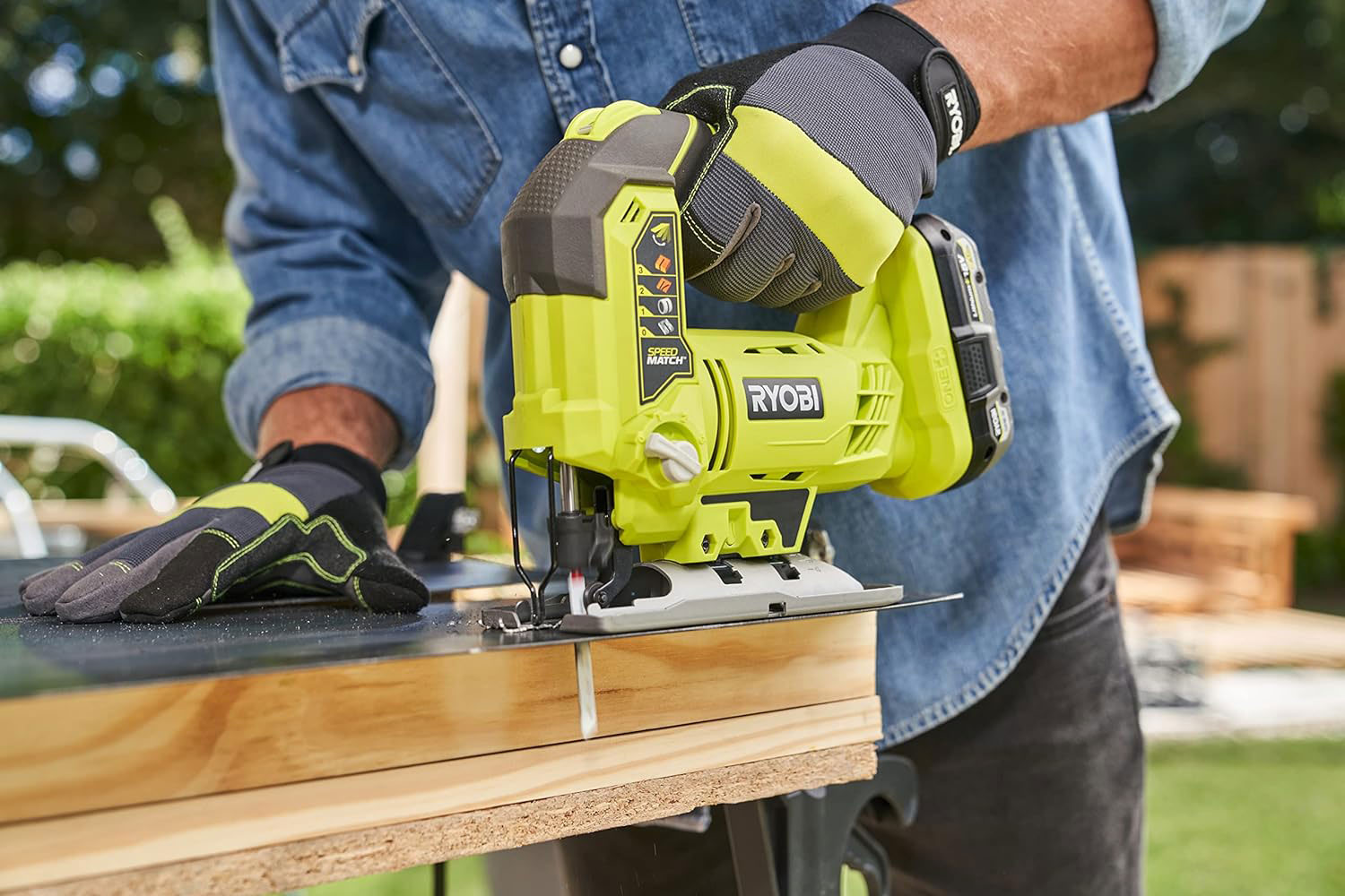 RYOBI aku ubodna pila R18JS-0 18V bez baterije - Slika 4