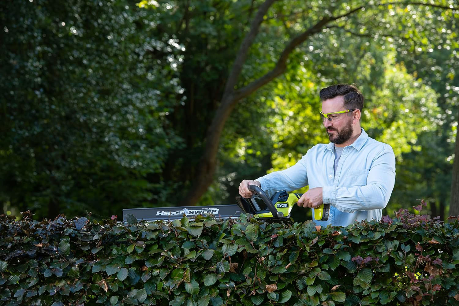 RYOBI aku škare za živicu RY18HT55A-120 18V 2,0Ah - Slika 4