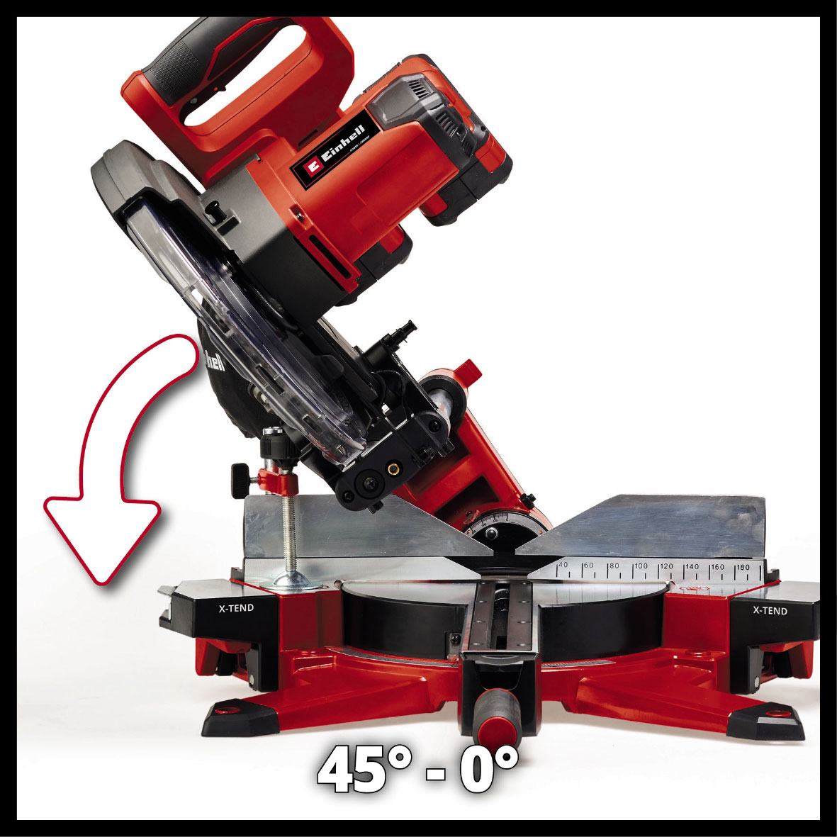 EINHELL aku potezno preklopna pila TE-SM 36/10 L Li PXC 18+18V bez baterije - Slika 5