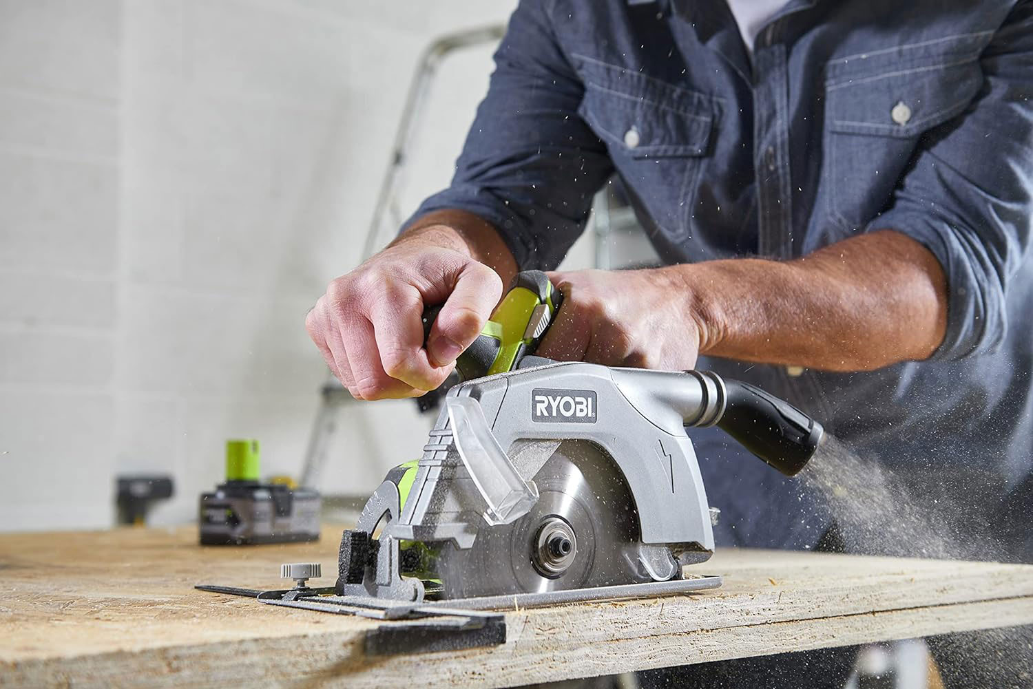 RYOBI aku kružna pila R18CS-0 18V bez baterije - Slika 5