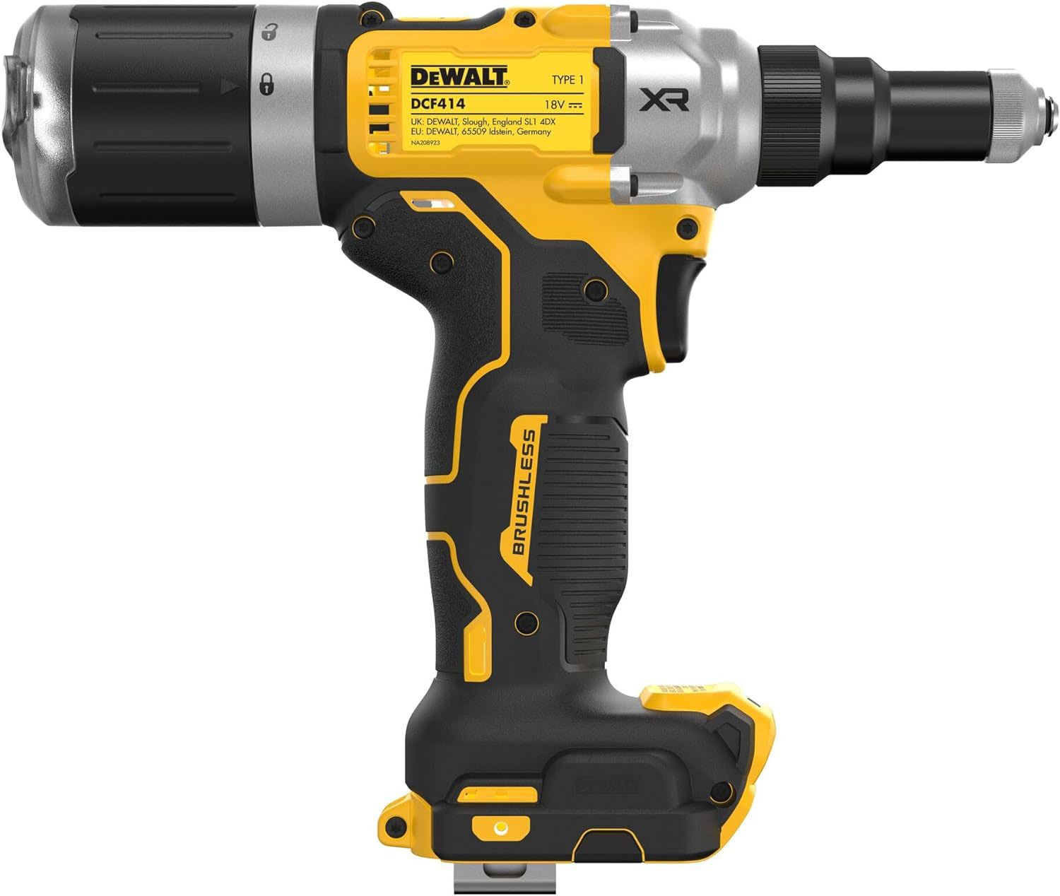 DEWALT aku pištolj za zakovice DCF403NT-XJ XR 18V bez baterije kovčeg - Slika 5