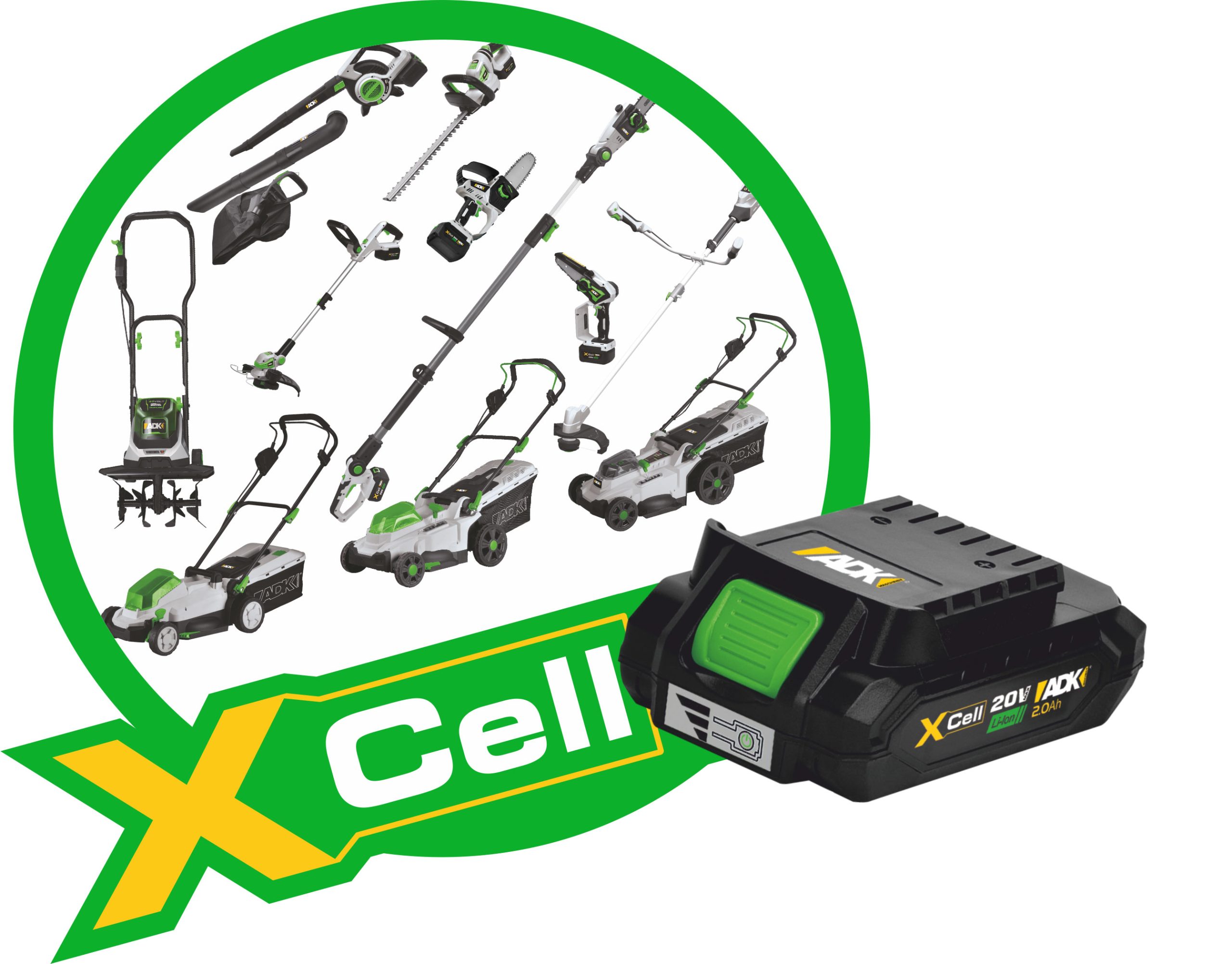 ADK aku pila za grane SF8J122-1 Xcell 20V 2,0Ah - Slika 8
