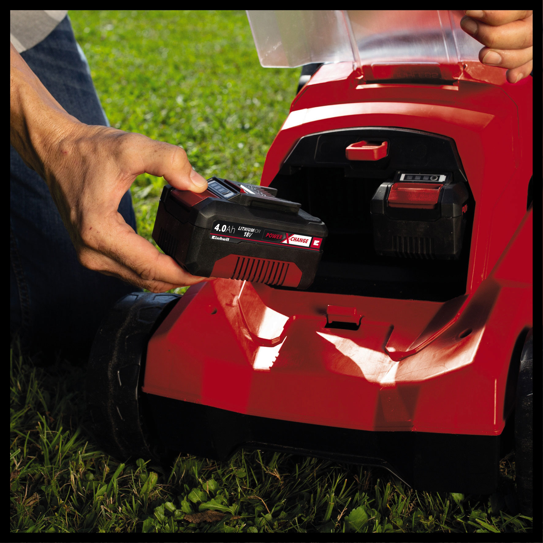 EINHELL aku kosilica za travu za travu GP-CM 36/41 Li PXC 18+18V bez baterije - Slika 4
