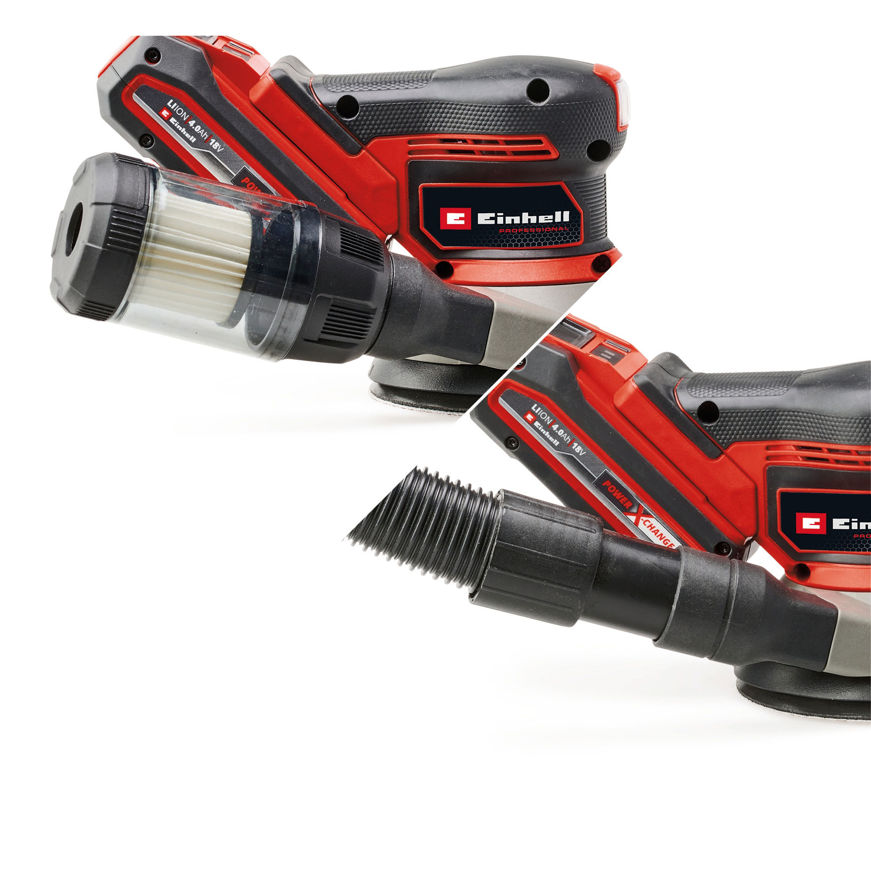 EINHELL PROFESSIONAL aku ekscentrična brusilica TP-RS 18/32 Li BL PXC 18V bez baterije - Slika 3