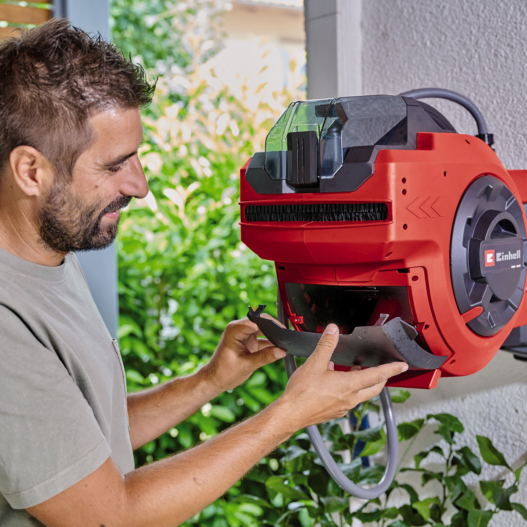 EINHELL aku zidni nosač za vrtno crijevo GE-HR 18/30 WH Li PXC 18V bez baterije - Slika 7