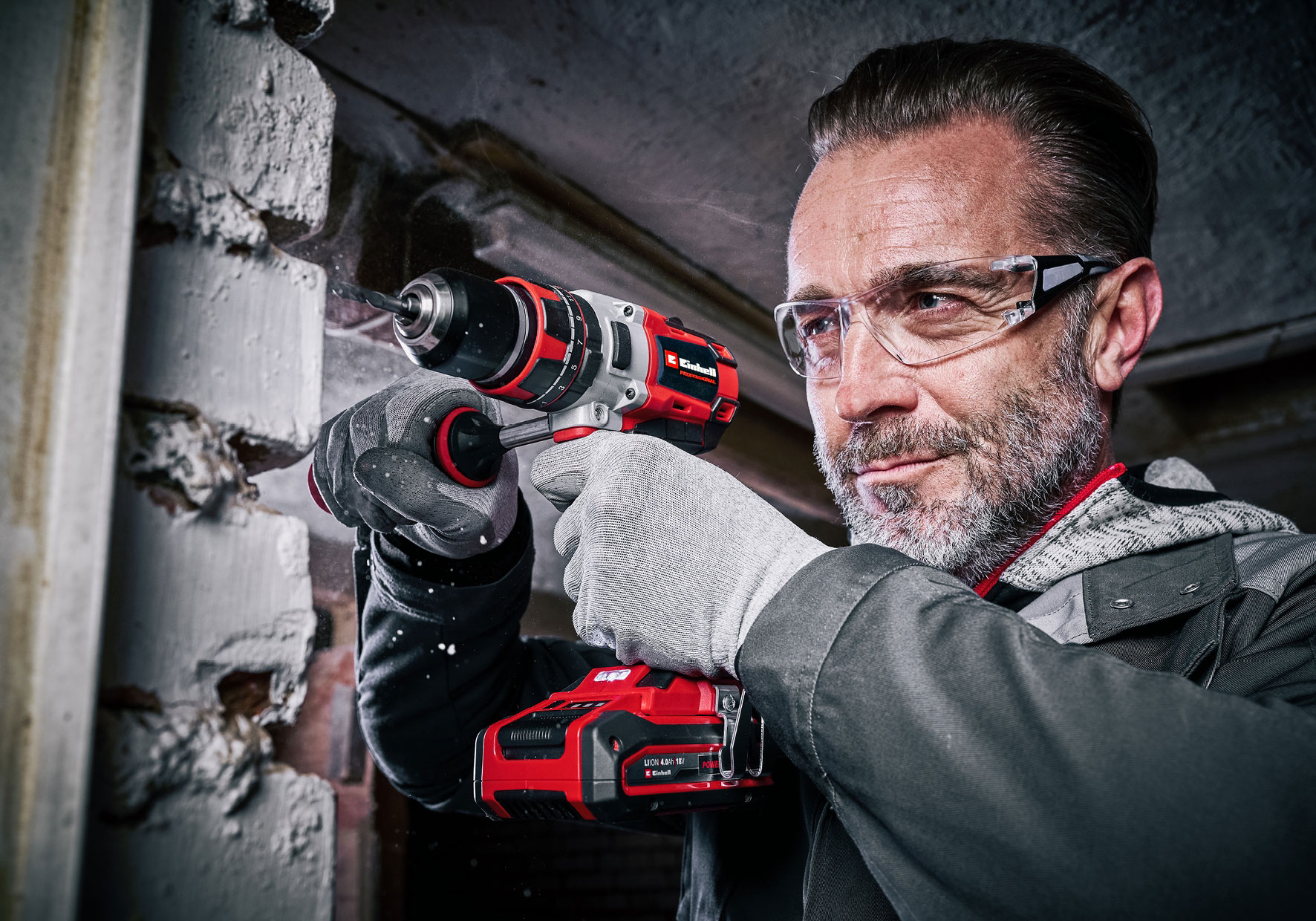 EINHELL PROFESSIONAL aku udarna bušilica TP-CD 18/80 Li-i BL PXC 18V bez baterije - Slika 7