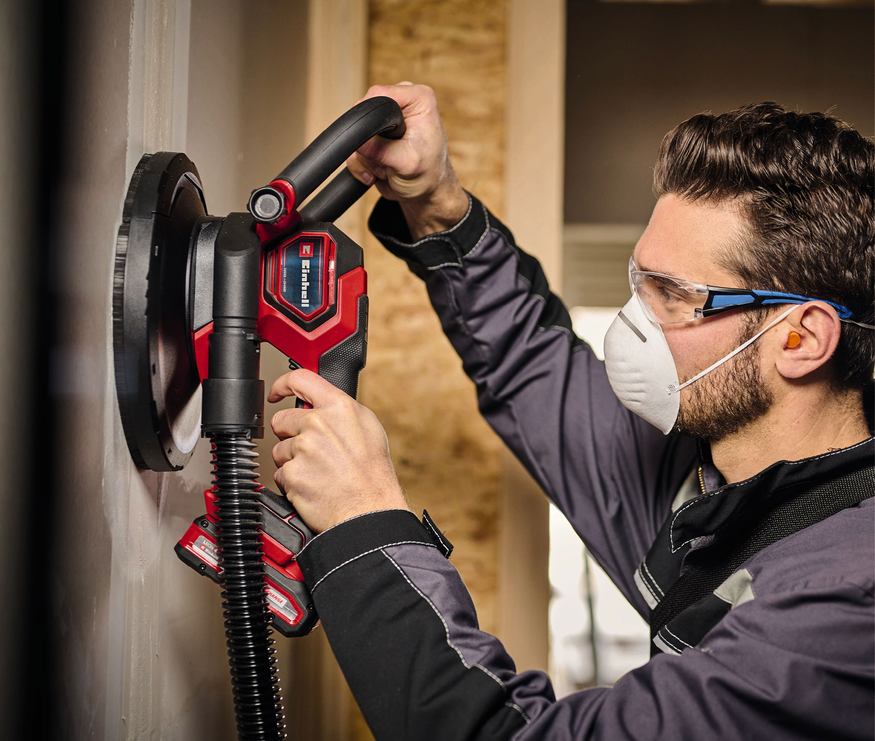 EINHELL aku brusilica za zidove i stropove TP-DWS 18/225 Li BL PXC 18V bez baterije - Slika 8